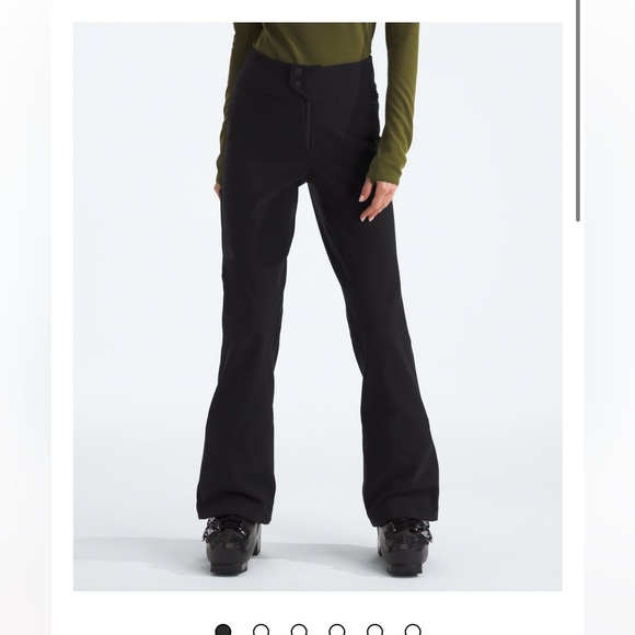 The North Face TNF APX Women’s Snowpants Black Size XL Fitted Flare - Picture 16 of 16